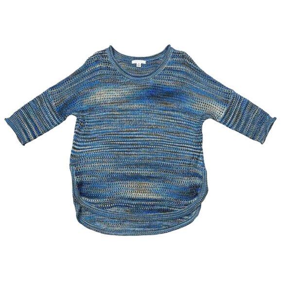 John Paul Richard Womens Open-Knit Multicolor Pullover Sweater Space Dye Size M - Picture 5 of 16